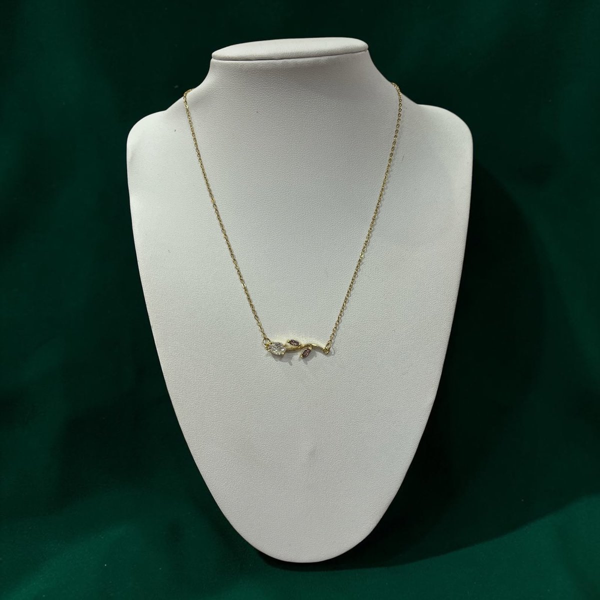 COLLAR TULIPAN BRONCE
