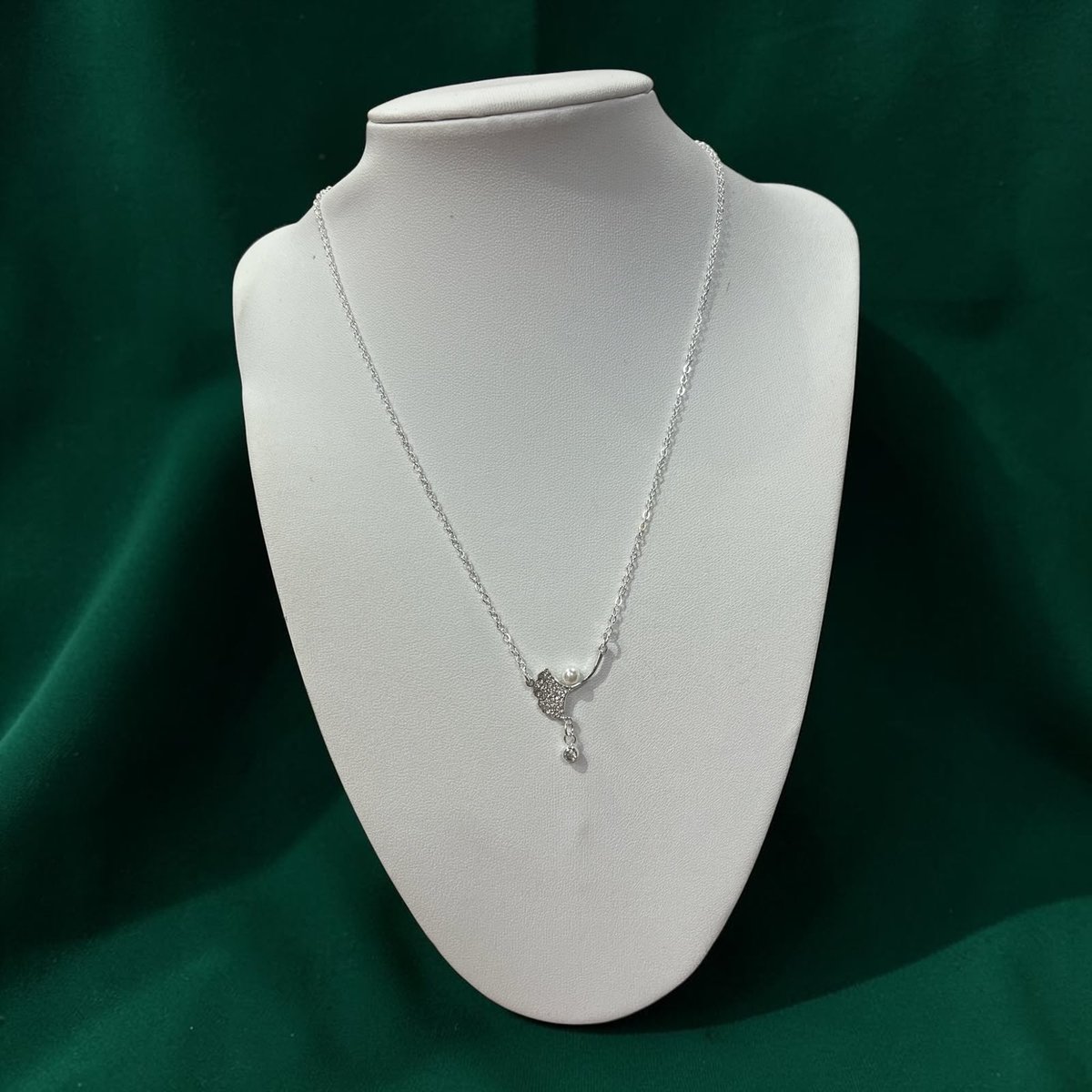 COLLAR NAHIA ACERO BLANCO
