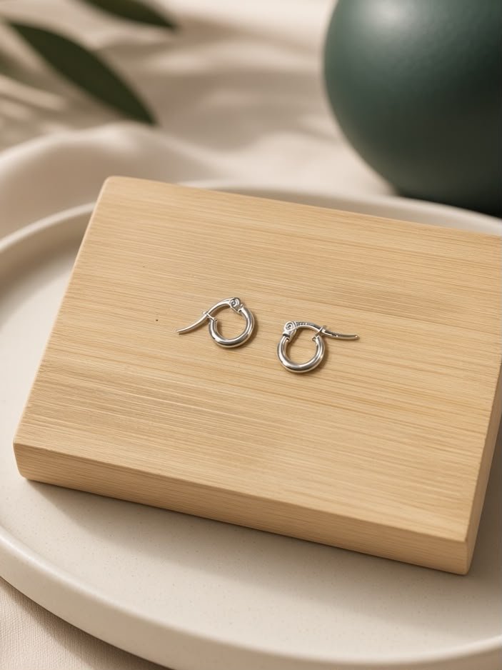 ARGOLLAS 11MM ACERO BLANCO