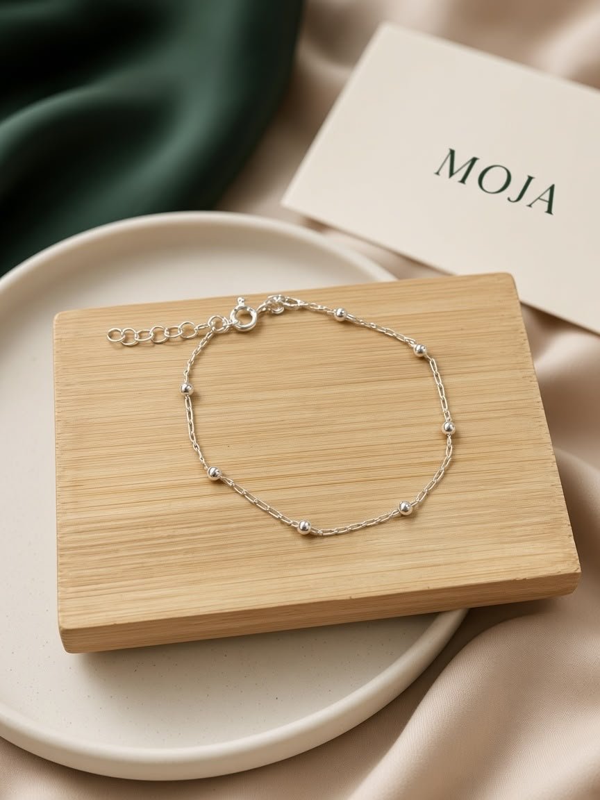 PULSERA MAREA 17 + 2CM PLATA 925