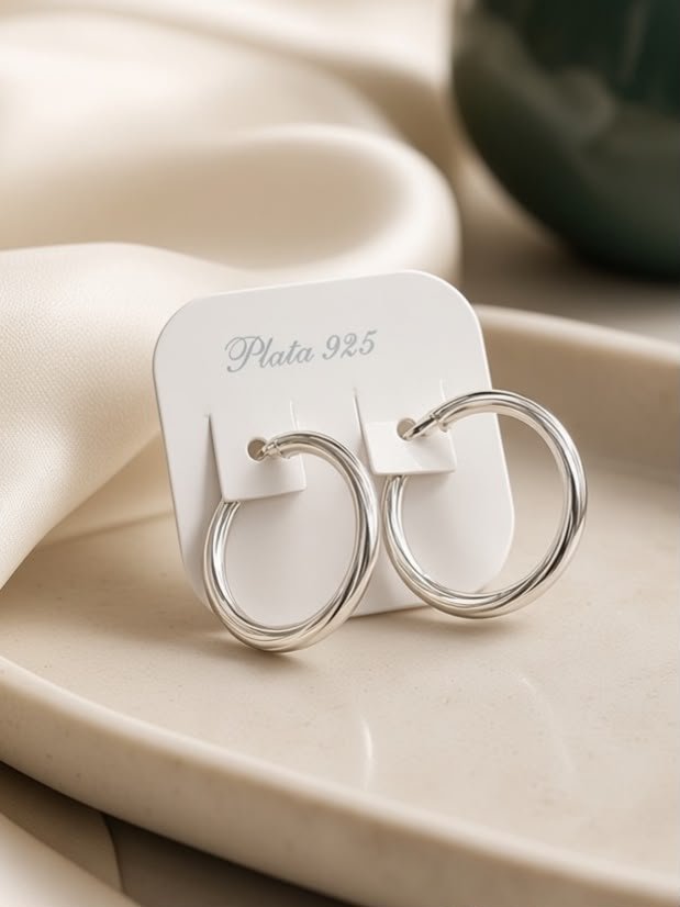 ARGOLLAS VITEL TONE 22MM PLATA 925
