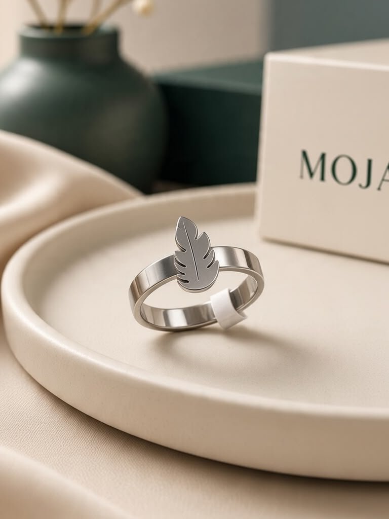 ANILLO HOJITA ACERO QUIRÚRGICO