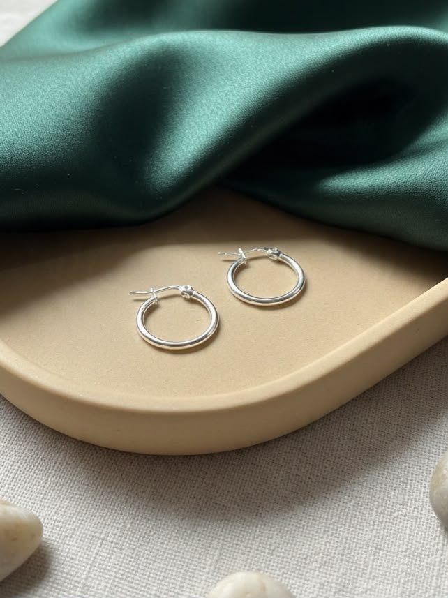 ARGOLLAS CLÁSICAS 20MM ACERO BLANCO