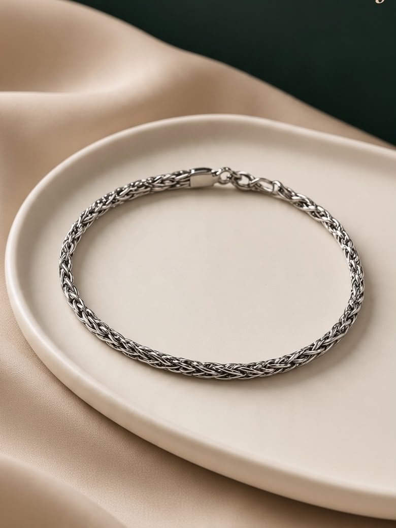 PULSERA GRUESA ACERO QUIRÚRGICO