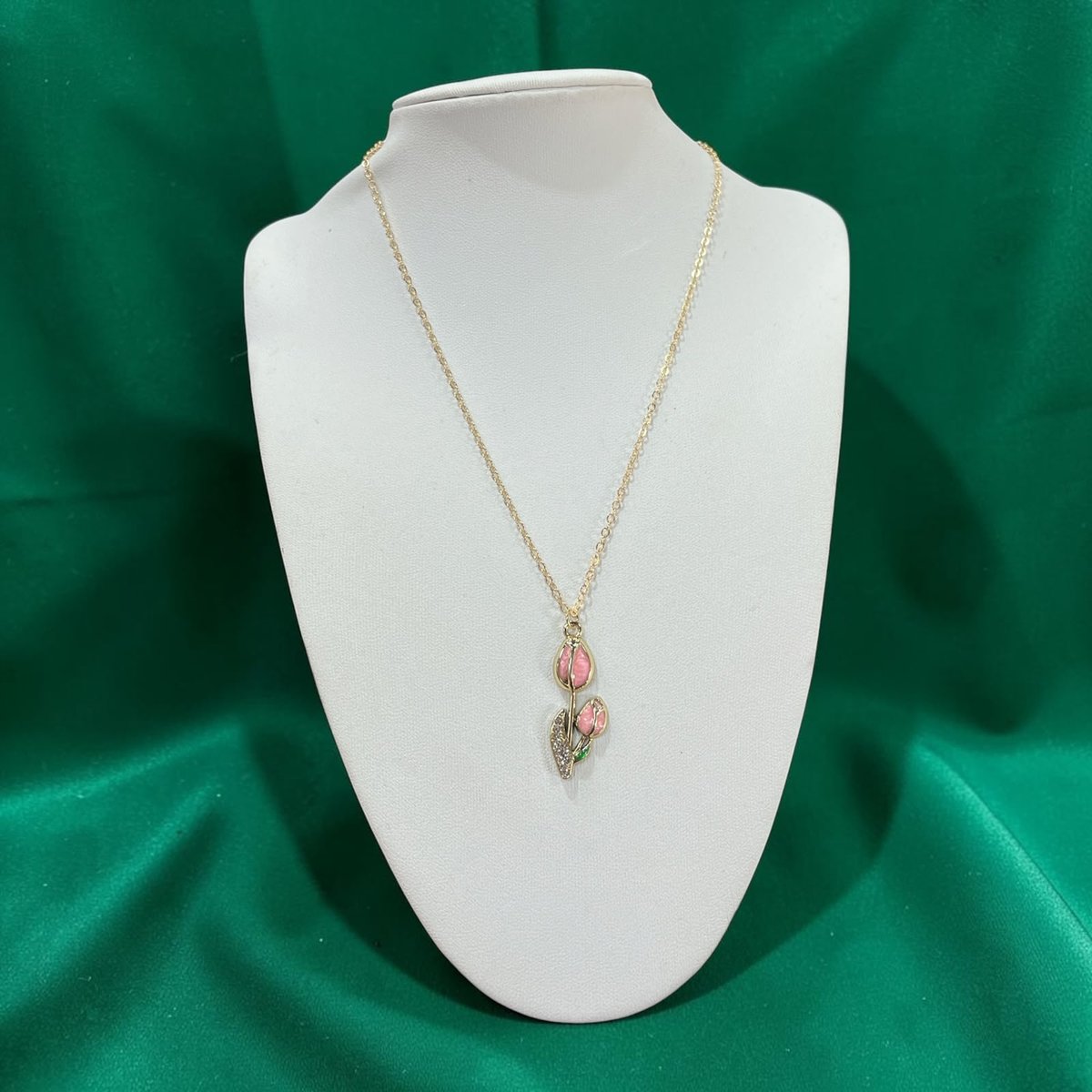 COLLAR TULIPAN COBRE