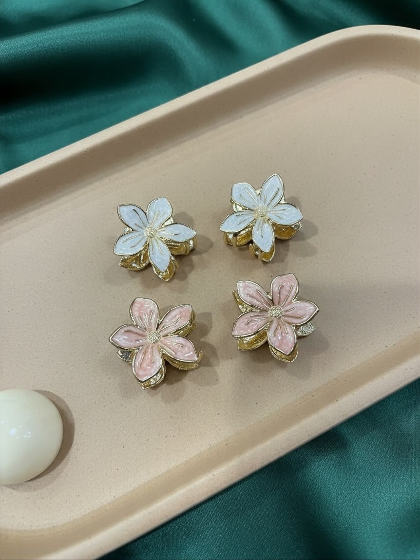 COMBO 2 BROCHES FLORES CHICAS METAL