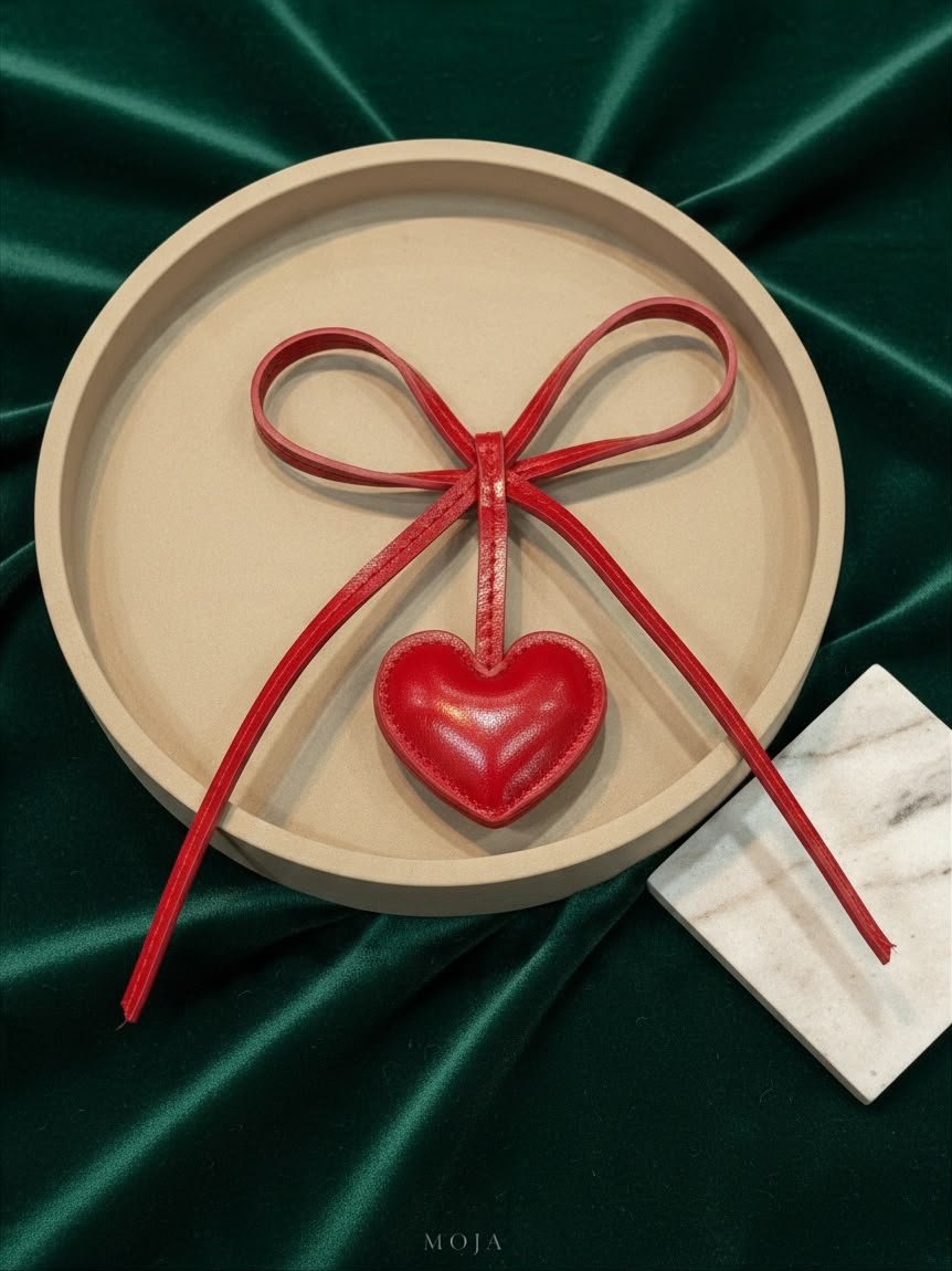 LLAVERO CORAZÓN CUERINA